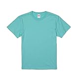 [ユナイテッドアスレ] Tシャツ 半袖 無地 メンズ レディース T-shirt 伸びない 透けない 衣装 5.6onz(オンス) 5001 (ミントグリーン, S)