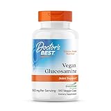 Doctor's Best - GreenGrownのグルコサミンmgが付いているVeganのグルコサミンの 750 硫酸塩。180ベジタリアン用カプセル