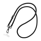 [ルプラス] ショルダーストラップ SHOULTY MULTI STRAP 太丸紐タイプ ブラック LN-MSS05BK