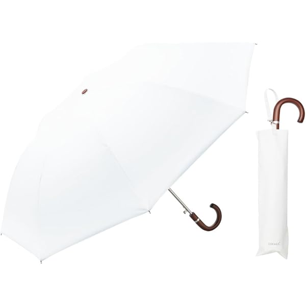 Amazon | -40℃遮熱効果 COKAGE+ 日傘 折りたたみ 2段 55cm 完全遮光