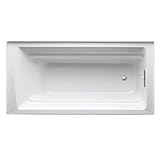 KOHLER K-1125-RA-0 Archer 6-Foot Bath, White [並行輸入品]