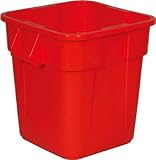 [T-8194467]ラバーメイド　スクエアブルートコンテナ　１０６．０Ｌ　レッド 352605
