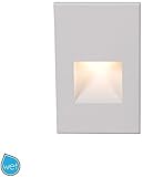WAC Lighting WL-LED200-RD-WT 120V Vertical Step Light with Red by WAC Lighting [並行輸入品]