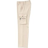 クロダルマ（KURODARUMA） メンズ ノータック カーゴパンツ アイボリー 3552551 88