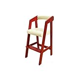 キッズハイチェアーレッド ネイキッズ正規品　nakids　ハイチェア　木製　ベビー用品　おすすめ　高さ調整