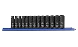 GearWrench 84914 N 3 / 8ドライブDeepメトリックインパクトソケットセット( 13 Piece ) by GearWrench