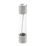 SODIAL(R) 100個250ボルト10Amp速断型ガラス管、6×30ミリメートル