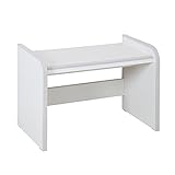 【地球家具】【キッズ収納】子供用 つくえ 安全設計 完成品 (ホワイト, ロータイプ) 安心やわらかEVA素材使用 キッズ用デスク 日本製