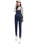 Asia Color マタニティ ウェア デニム オーバーオール ストレッチ ジーンズ ジーパン レディース 妊婦 (XXL)
