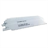 DISSTON 6956 blu-mol 6で。6 tpiバイメタルPlaster切削Reciprocating Sawブレード、10パック