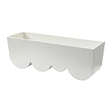 IKEA　AGGPLANTA　プランター　ホワイト　35×11cm　80289498