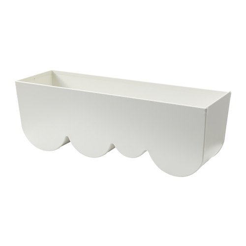 RoomClip商品情報 - IKEA　AGGPLANTA　プランター　ホワイト　35×11cm　80289498