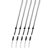 SLEEKSTATION 【10本】ネックストラップ 丸紐タイプ 調整可能 先端ストラップワンタッチ着脱機能 ST-NSM001B (10)