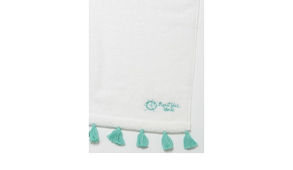 Amazon Co Jp Puranettoburu Wa Rudo Planet Blue World Karahurutasserutaoru Bt Planet Blue World Green L Clothing Accessories