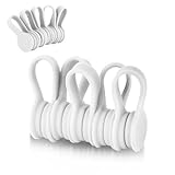 Kanemc ケーブルクリップ 10個入り 強力マグネット マグネットクリップ コードクリップ 磁力コード 巻き取り コード収納 配線まとめ