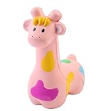 aoligeジャンボSquishyキュートカラーキリンKawaiiクリーム香りつきVery Slow Rising Decompression Squeeze Kidsシミュレーションおもちゃ