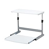 ナカバヤシ 上下昇降式ノートスライダー ホワイト×シルバー RNP-5630SW