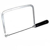 Silverline 170mm Coping Saw + 5 Blades Handheld Woodwork Wood Diy Tool Accessory