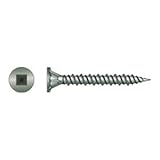 '''#9 X 1-5/8'''' STEEL #3 SQUARE DRIVE TILE UNDERLAYMENT SCREW 1500/PCS''' [並行輸入品]