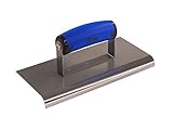 Bon 62-445 6-Inch by 6-Inch Stainless Steel Concrete Sidewalk Edger with 3/8-Inch Radius and 1/2-Inc