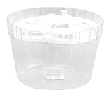 大和プラスチック 鉢・プランター 水栽ポット NO.4 φ178×H115 クリアー