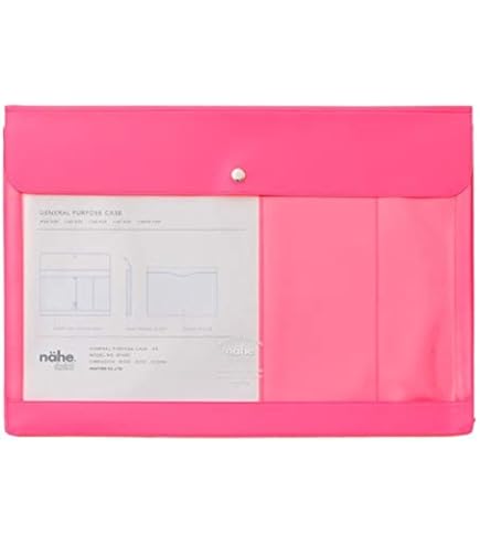 Amazon | nahe ジェネラルパーパスケース ネオン A4 イエロー