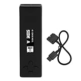 FDSKey エミュレータ ケーブル ディスク システム アダプタ ツインファミコン AN-505-RO AN-505-BK AN-505B AN-505R 用、ホットスワップ対応 (黒)