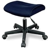 PJC-9015-NB オットマン単品　リクライニングチェア・オフィスチェアに最適　上下昇降 オール メッシュ NBネイビーブルー 低座面設計で軽作業用チェアーとしてもコンパクトに収まります