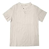 [Yammkia] シャツ メンズ 半袖 五分袖 ゆったり 夏服 吸汗速乾 トップス 無地 ワイシャツ 柔らかい カジュアルシャツ 快適な軽