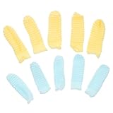 BUGUUYO 犬用 ブラシグローブ 10本パック 指 ブラシ 犬 猫用 簡単洗浄 垢 石除去