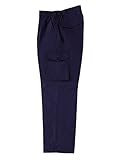 SOWA(ソーワ) ワンタック脇ゴム入り防寒ズボン ネイビー Mサイズ 3008