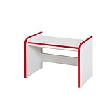 EVAキッズシリーズ デスク ロータイプ レッド SDJ-63LR