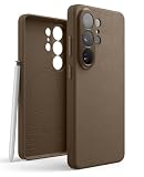 【elago】 Galaxy S26 Ultra 対応 ケース 頑丈 合成 皮 革 耐衝撃 Ultraケース MagSafe 対応 スマホケース [ GalaxyS26Ultra ギャラクシーS26 Ultra SM-S948Q SC-53G SCG37 対応 ] MAGNETIC LEATHER CASE トープ