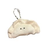 クリエイティブ天ぷら餃子ぬいぐるみぬいぐるみキーホルダーキーホルダーバッグペンダントカーニバル賞品キッズギフトおもちゃ