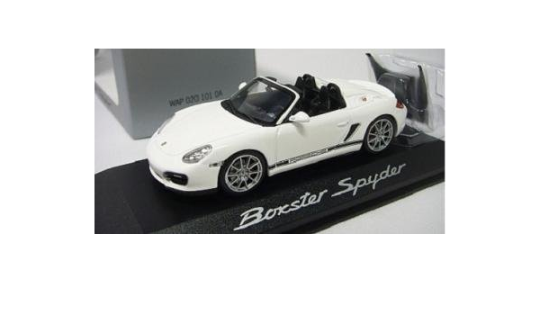 本物新品保証 ボクスター ポルシェ 1 43 ミニチャンプス スパイダー Spyder Boxster Porsche ブラック 10 987 車 Williamsav Com