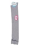 SOX・JAM キッズ ハート ＆ リボン 柄 オーバーニー ソックス (子供 女の子 靴下) 22-24cm グレー