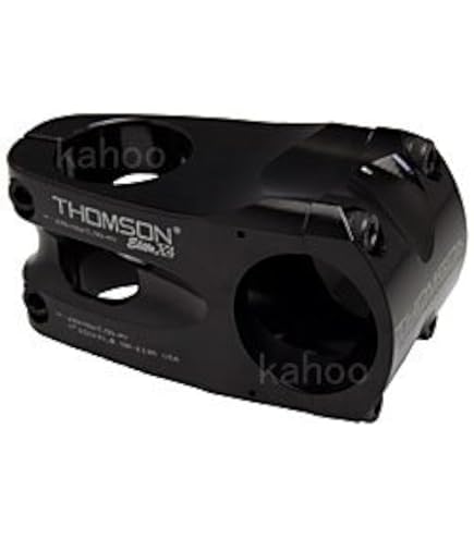 Amazon | THOMSON(トムソン) MTB STEM X4 31.8 40mm 0°BLACK SME174BK