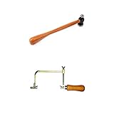 B Blesiya DIYジュエリー用　ドイツスタイル　固定用工具　ソーフレーム　ジュエリーツール　道具　木製ハンドルハンマー