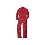 つなぎ　9000　オーバーオール　続き服　長袖　16カラー (3L, レッド)