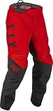 [sovvilu] Fly Racing 2022 Youth F-16 Pants (Red/Black, 24)