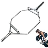 ■大手24時間ジムも導入■オリンピックHEXバー ヘックスバー 径50ｍｍ専用 最大耐荷重400kg スクワット デッドリフト シュラッグ トレーニング器具 バーベル ウエイトトレーニング