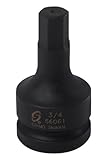 Sunex 56061 1-Inch Drive 3/4-Inch Hex Driver Socket by Sunex