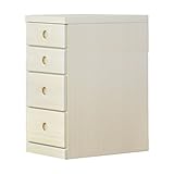 アルファタカバ 押し入れ用すき間収納(奥行55cm) 2.5cm刻み選べる押入れ収納 すきま収納 幅32.5cm4段(高さ68cm)ホワイト