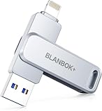 USB3.0 高速データ移行・バックアップ・写真保存 大容量 BLANBOK+ USBメモリ 512GB 3in1 Phone 外付けメモリ Lightning/Type-C/USB-A対応 Phone/Pad/Android/PC用