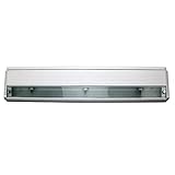 LINCSハロゲンModular by AlKco lincs100hn27-we下キャビネットライトハロゲンランプ器具; 19インチホワイトグロス