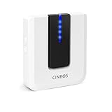 cinbosワイヤレスチャイムキットDoorbell、防水性、1000フィートオペレーティング、LEDインジケータ、52チャイム、Incluedバッテリー不要受信機と押しボタン送信機 FX-A REC