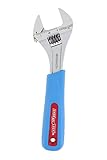 Channellock 808WCB 8-Inch Chrome Adjustable Wrench with Code Blue Grips [並行輸入品]