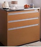 ステンレスキッチンカウンター幅90　ナチュラル　国産品 完成品