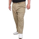 [ビッグエムワン] azp-210102 ストレッチ ツータック チノ パンツ チノパン テーパード 大きいサイズ メンズ DANIEL DODD【201.ベージュ-52】