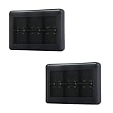 HAMILO ゲームソフトケース カードケース DS 3DSソフト 24枚収納 2個セット (Black)